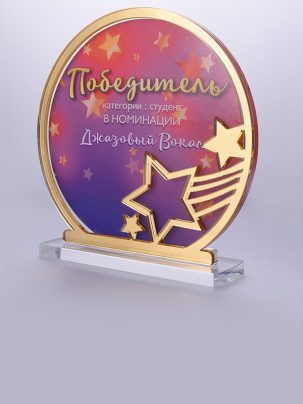 Приз из акрила 113 G Звезда