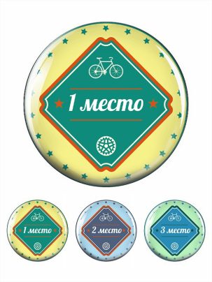 Вкладыш заливной D2 Z249,250,251 место Велоспорт 