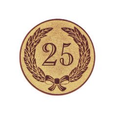 Вкладыш Юбилей 25 лет A158