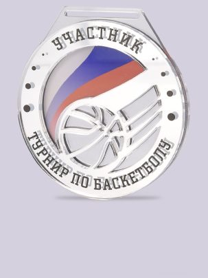 Медаль из акрила 28S Баскетбол
