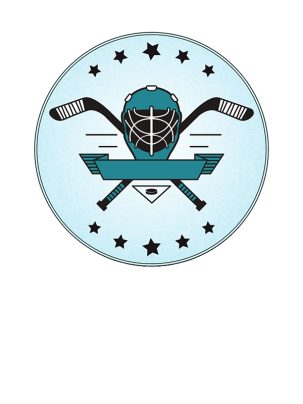 Вкладыш самоклеющийся D S176 Хоккей