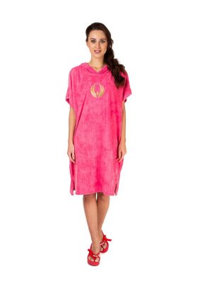 Пончо SunPoncho 4Pink розовый с лого