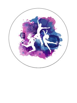 Вкладыш самоклеющийся D S162 Танцы
