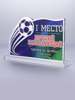 Приз из акрила 103 S Футбол