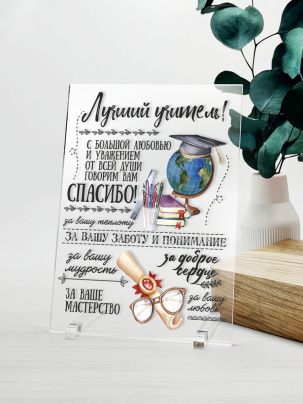 Постер №25 "Лучший учитель"