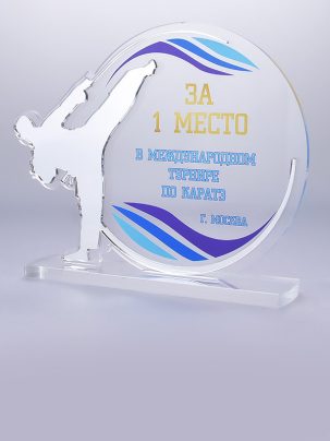 Приз из акрила 105 S Карате