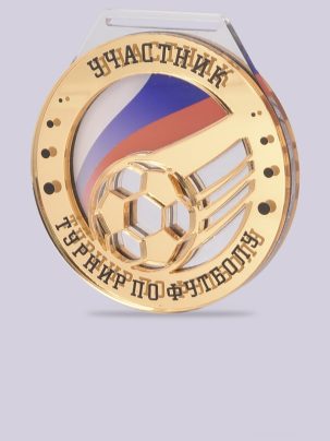 Медаль из акрила 39G Футбол